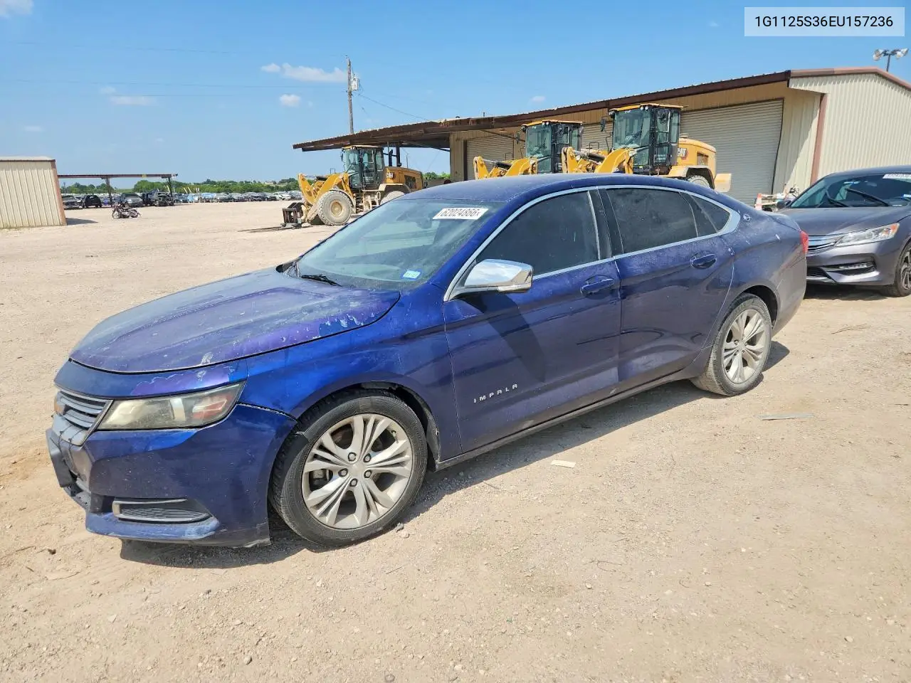 1G1125S36EU157236 2014 Chevrolet Impala Lt