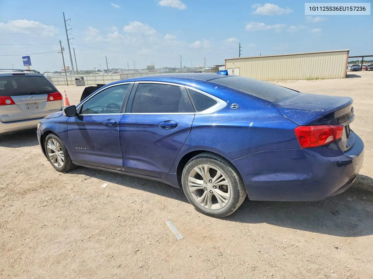 1G1125S36EU157236 2014 Chevrolet Impala Lt