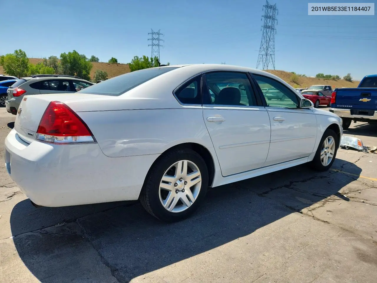 2G1WB5E33E1184407 2014 Chevrolet Impala Limited Lt