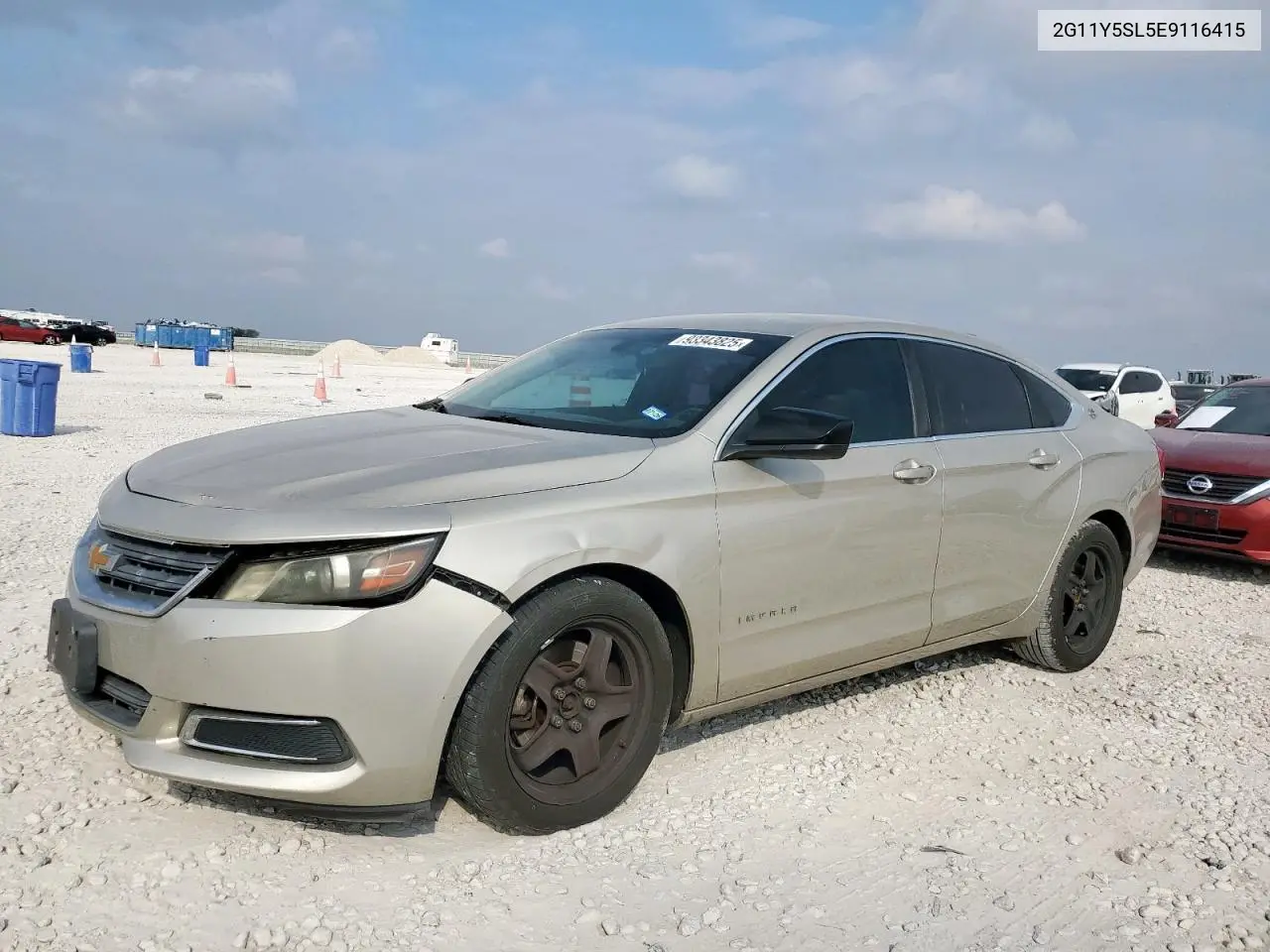 2G11Y5SL5E9116415 2014 Chevrolet Impala Ls