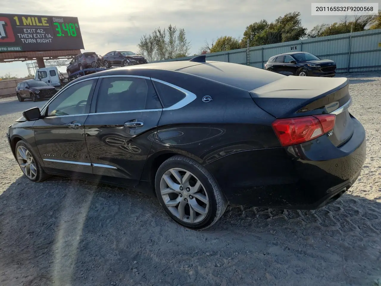 2G1165S32F9200568 2015 Chevrolet Impala Ltz