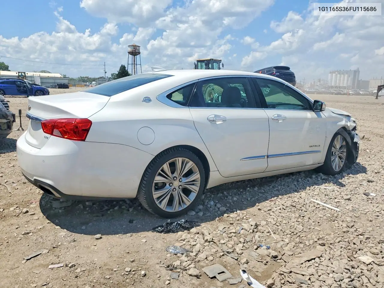 2015 Chevrolet Impala Ltz VIN: 1G1165S36FU115686 Lot: 59633716