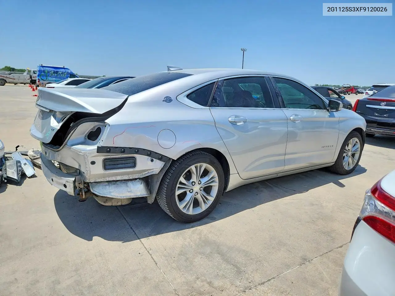 2G1125S3XF9120026 2015 Chevrolet Impala Lt