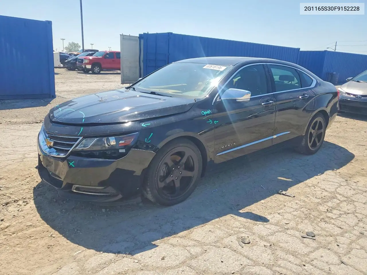 2015 Chevrolet Impala Ltz VIN: 2G1165S30F9152228 Lot: 60616196