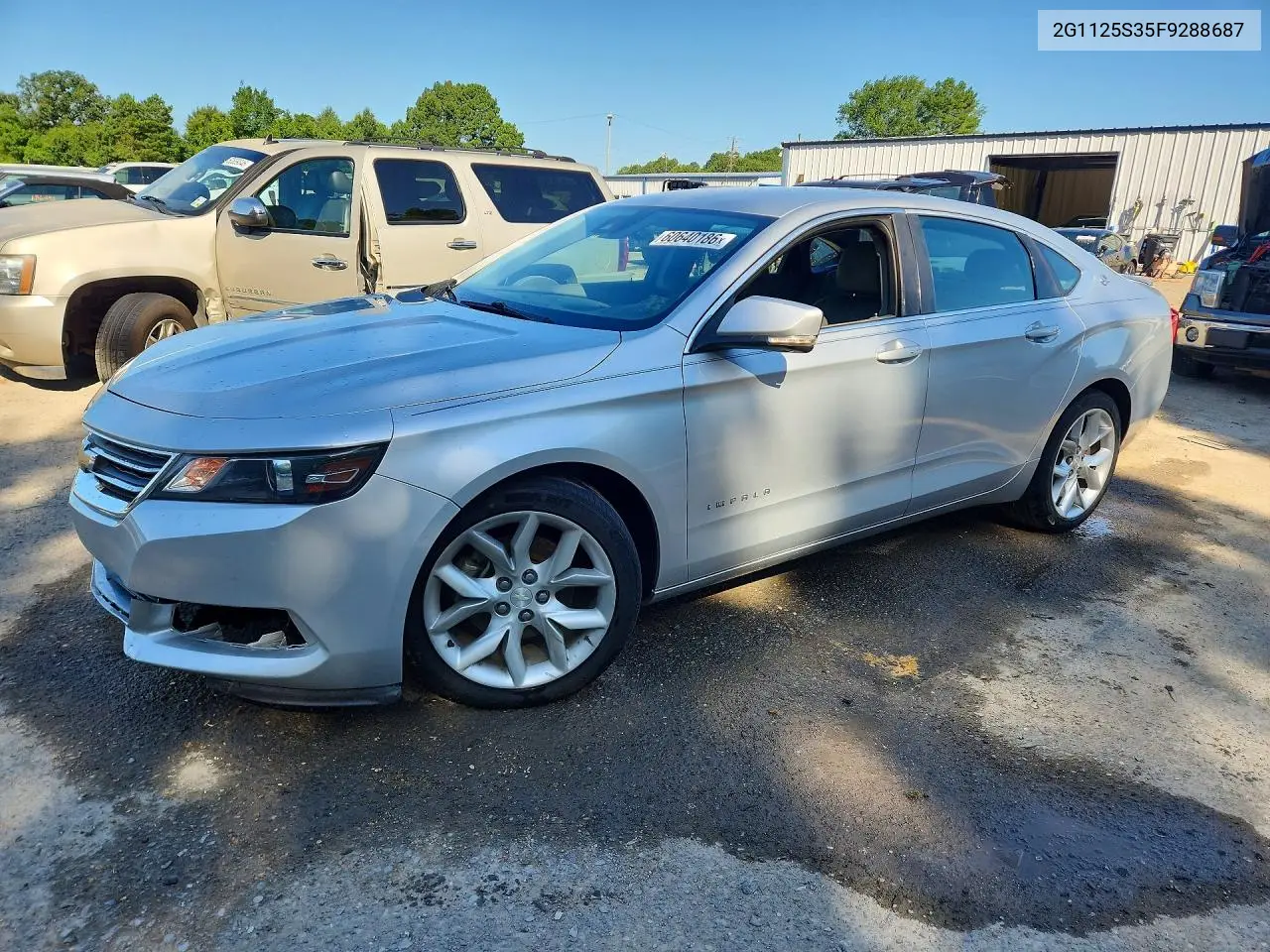 2015 Chevrolet Impala Lt VIN: 2G1125S35F9288687 Lot: 60640186