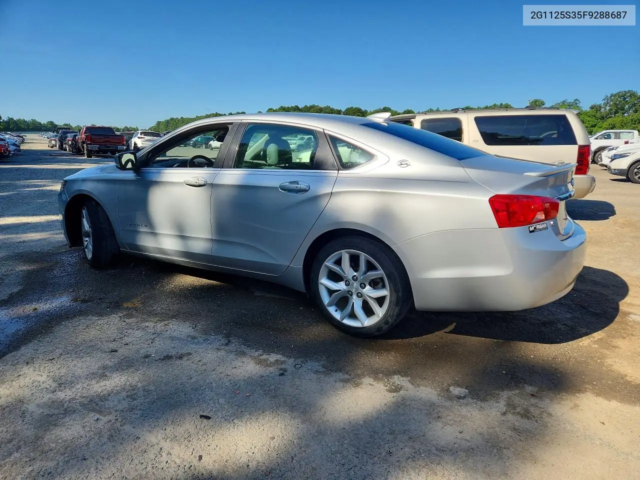 2015 Chevrolet Impala Lt VIN: 2G1125S35F9288687 Lot: 60640186