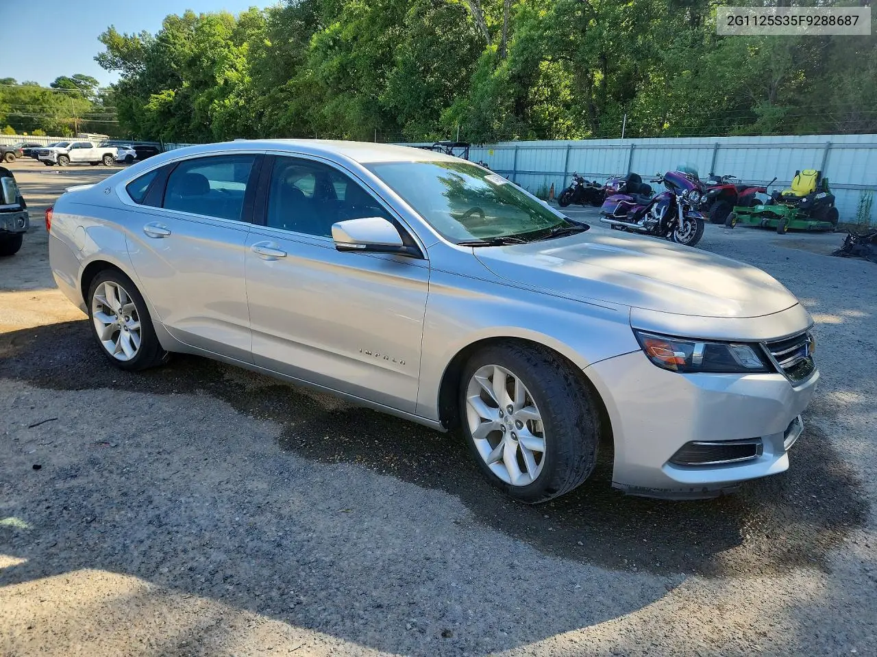 2015 Chevrolet Impala Lt VIN: 2G1125S35F9288687 Lot: 60640186