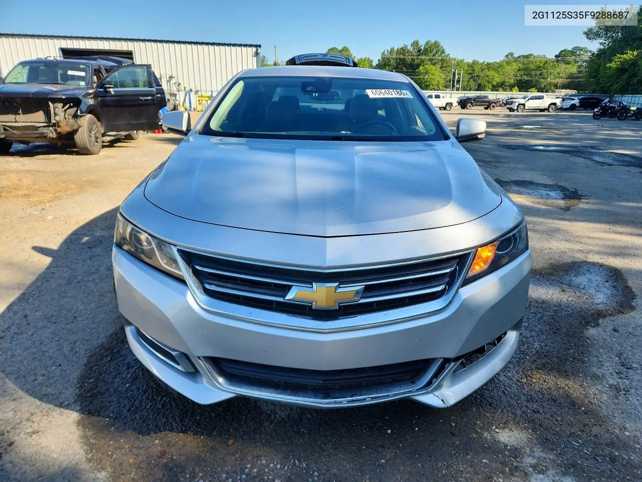 2015 Chevrolet Impala Lt VIN: 2G1125S35F9288687 Lot: 60640186