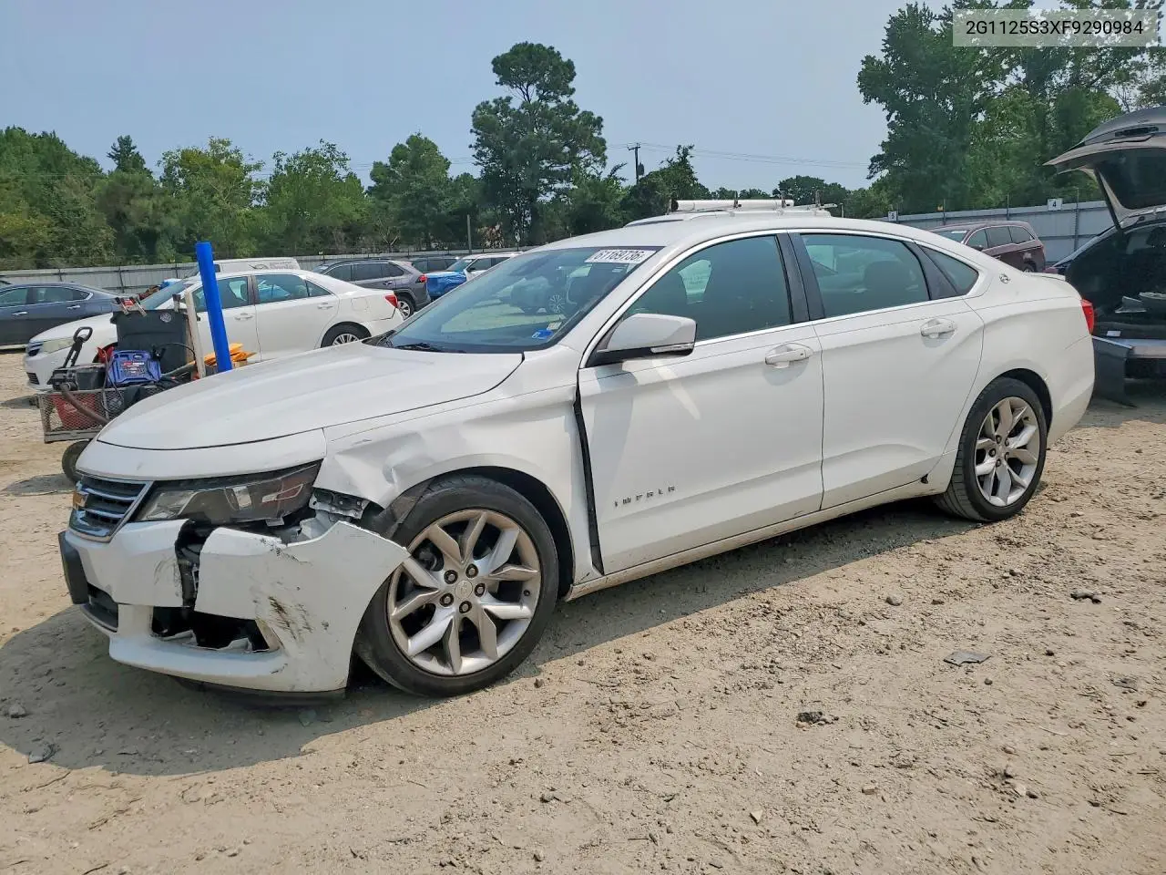2015 Chevrolet Impala Lt VIN: 2G1125S3XF9290984 Lot: 61169736