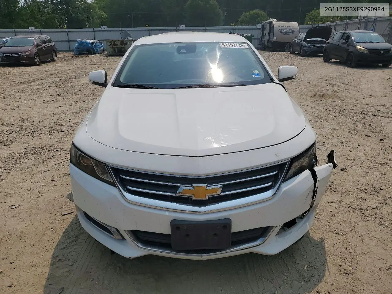 2015 Chevrolet Impala Lt VIN: 2G1125S3XF9290984 Lot: 61169736