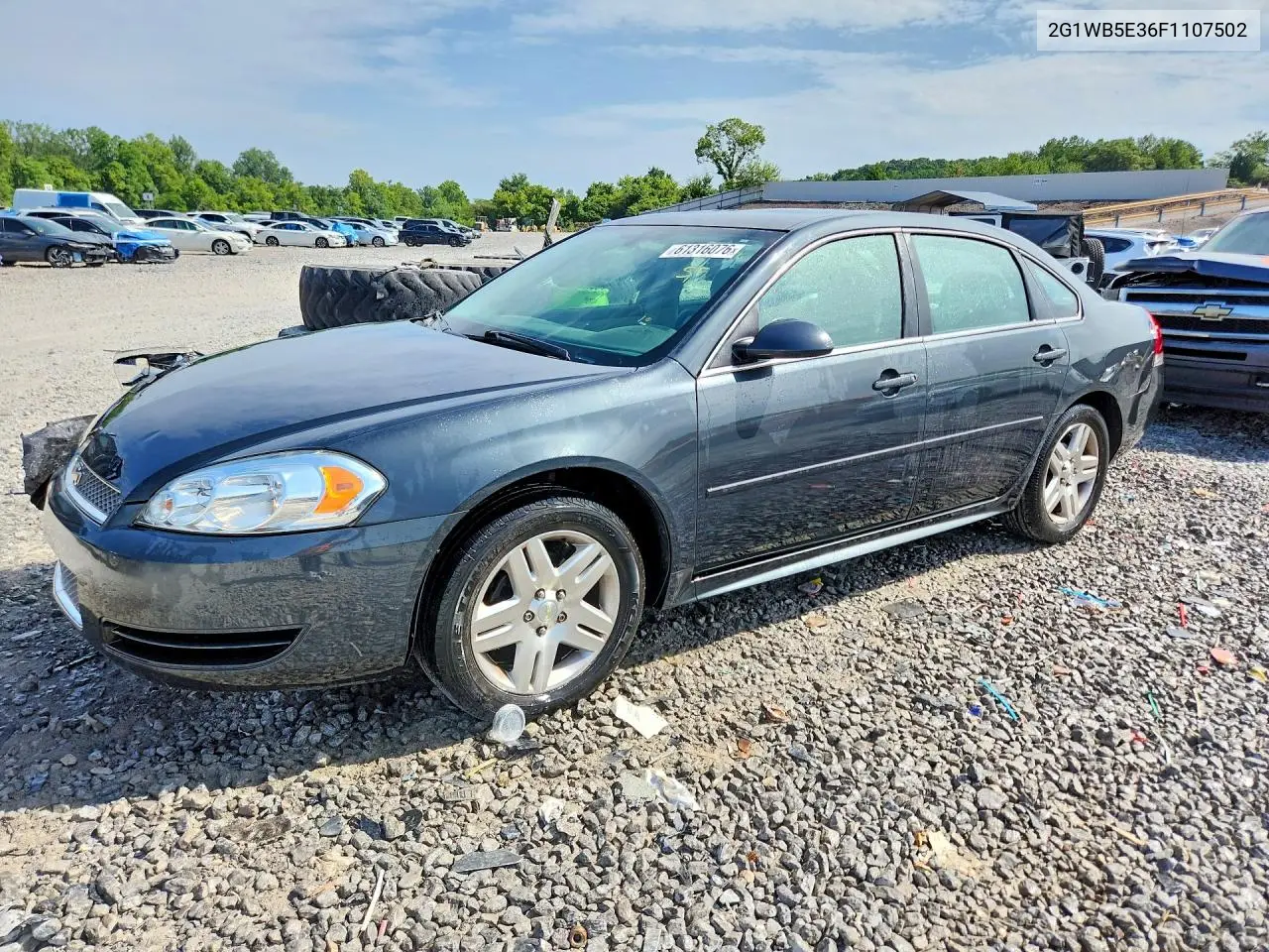 2015 Chevrolet Impala Limited Lt VIN: 2G1WB5E36F1107502 Lot: 61316076