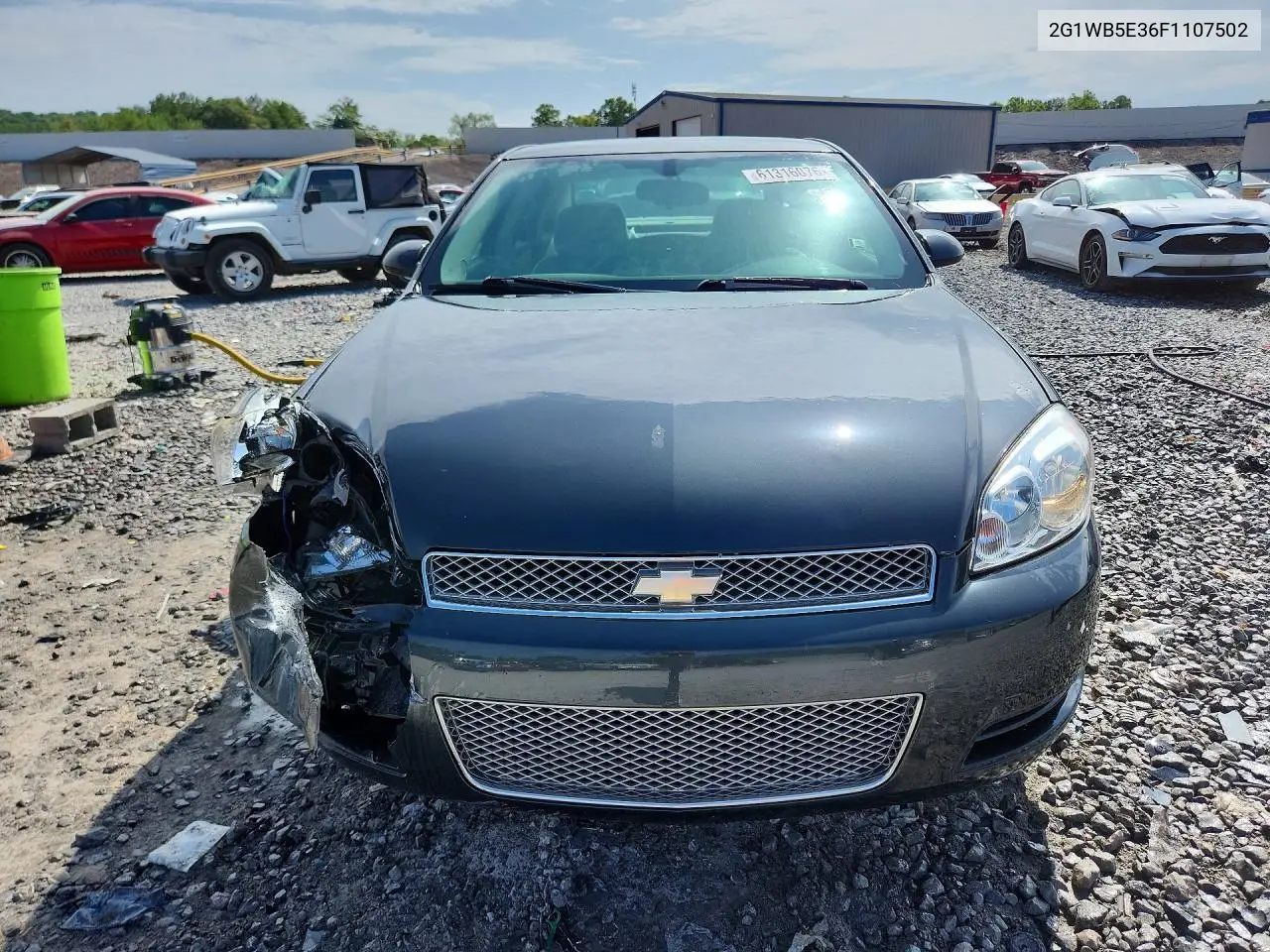 2015 Chevrolet Impala Limited Lt VIN: 2G1WB5E36F1107502 Lot: 61316076