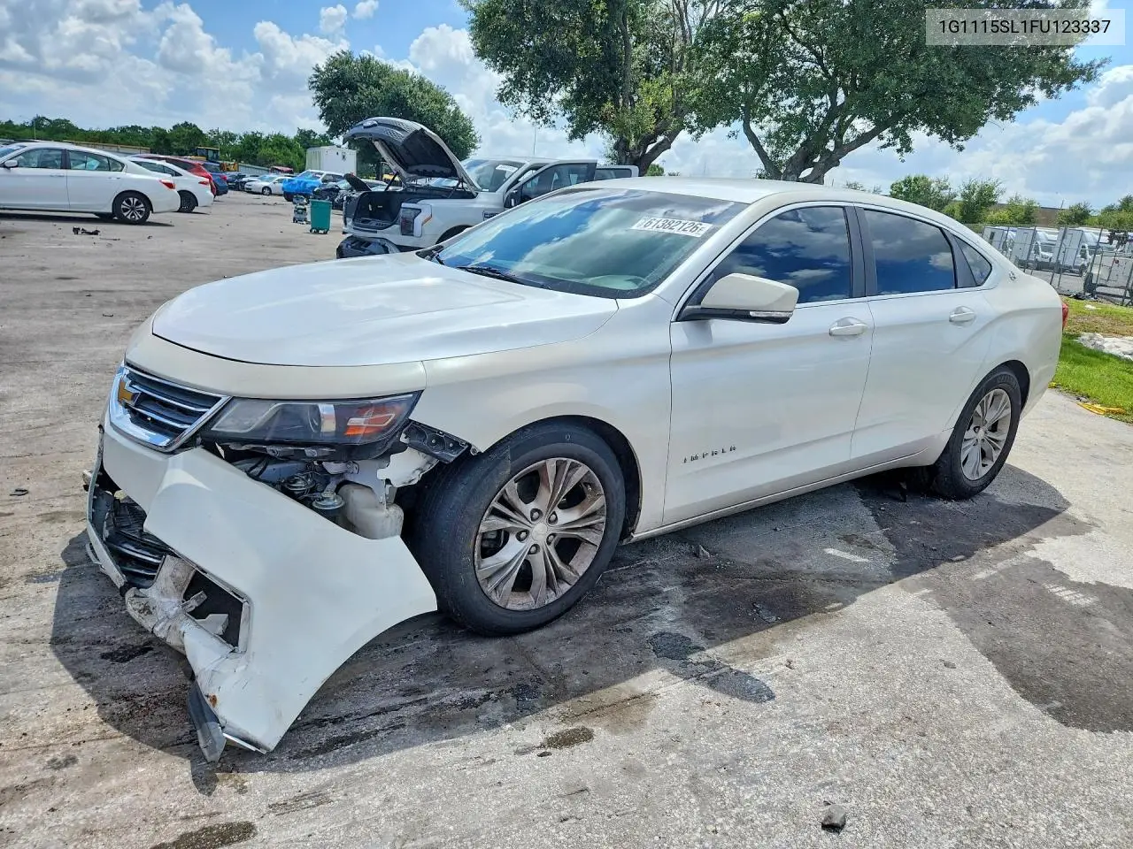 1G1115SL1FU123337 2015 Chevrolet Impala Lt
