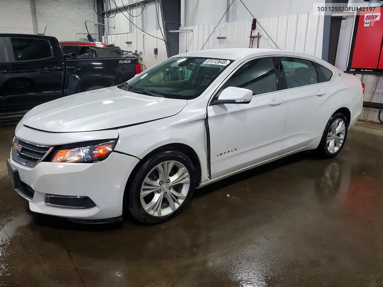 2015 Chevrolet Impala Lt VIN: 1G1125S30FU142197 Lot: 61412646
