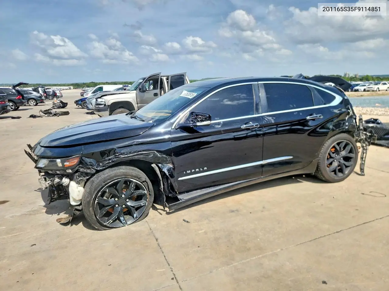 2015 Chevrolet Impala Ltz VIN: 2G1165S35F9114851 Lot: 61620616