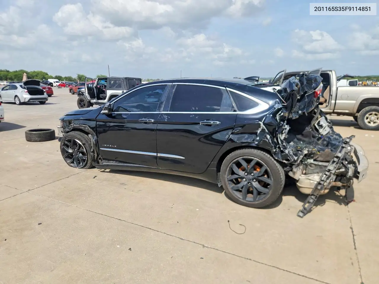 2015 Chevrolet Impala Ltz VIN: 2G1165S35F9114851 Lot: 61620616