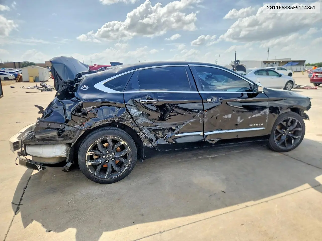 2015 Chevrolet Impala Ltz VIN: 2G1165S35F9114851 Lot: 61620616