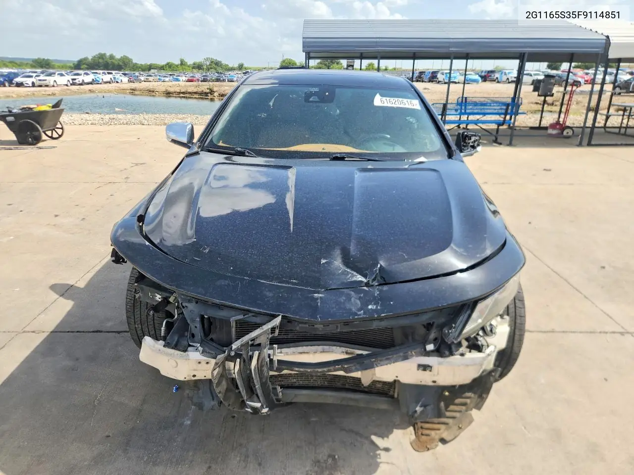 2015 Chevrolet Impala Ltz VIN: 2G1165S35F9114851 Lot: 61620616