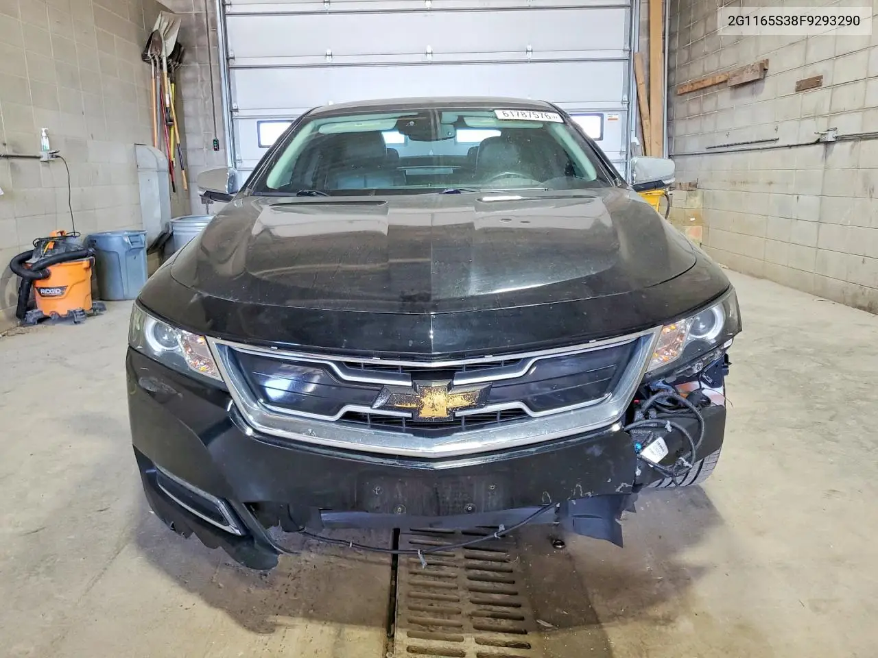 2015 Chevrolet Impala Ltz VIN: 2G1165S38F9293290 Lot: 61787576