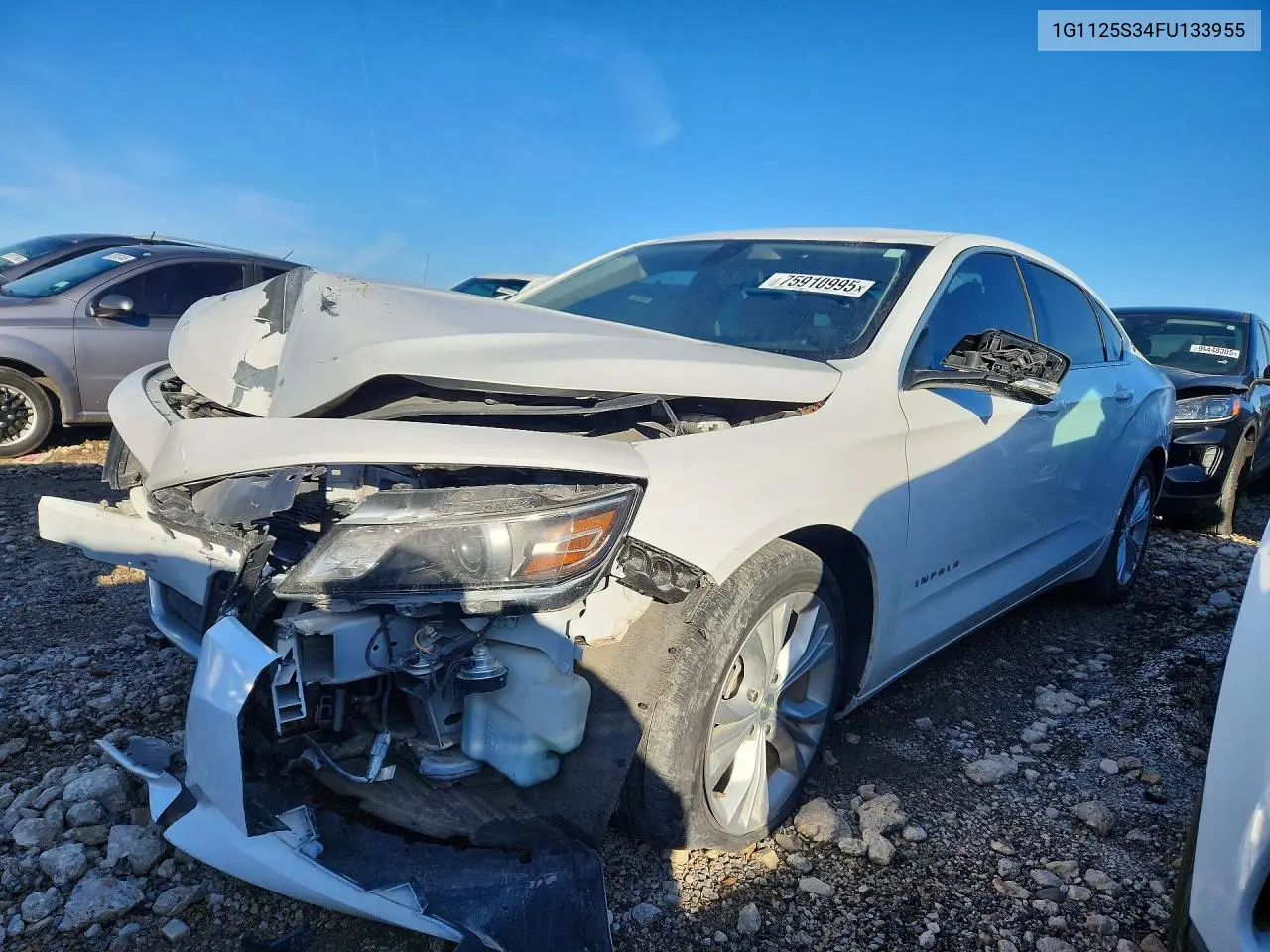 1G1125S34FU133955 2015 Chevrolet Impala Lt