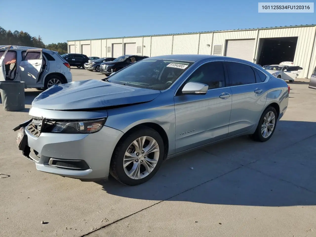 1G1125S34FU120316 2015 Chevrolet Impala Lt