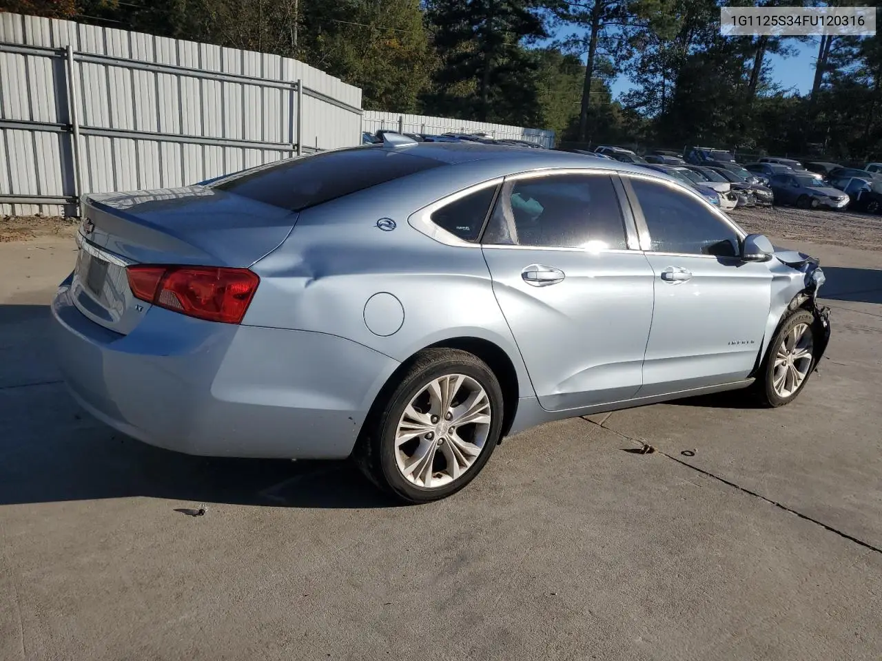 1G1125S34FU120316 2015 Chevrolet Impala Lt