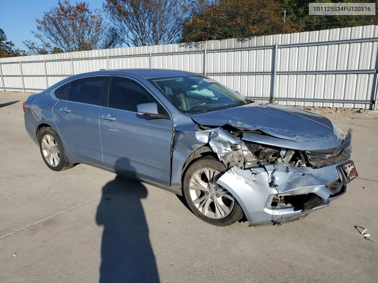 1G1125S34FU120316 2015 Chevrolet Impala Lt