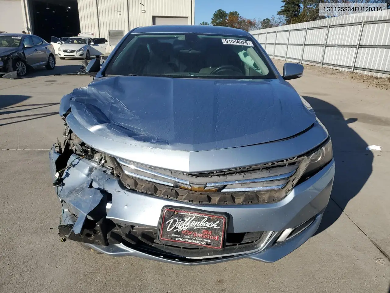 1G1125S34FU120316 2015 Chevrolet Impala Lt