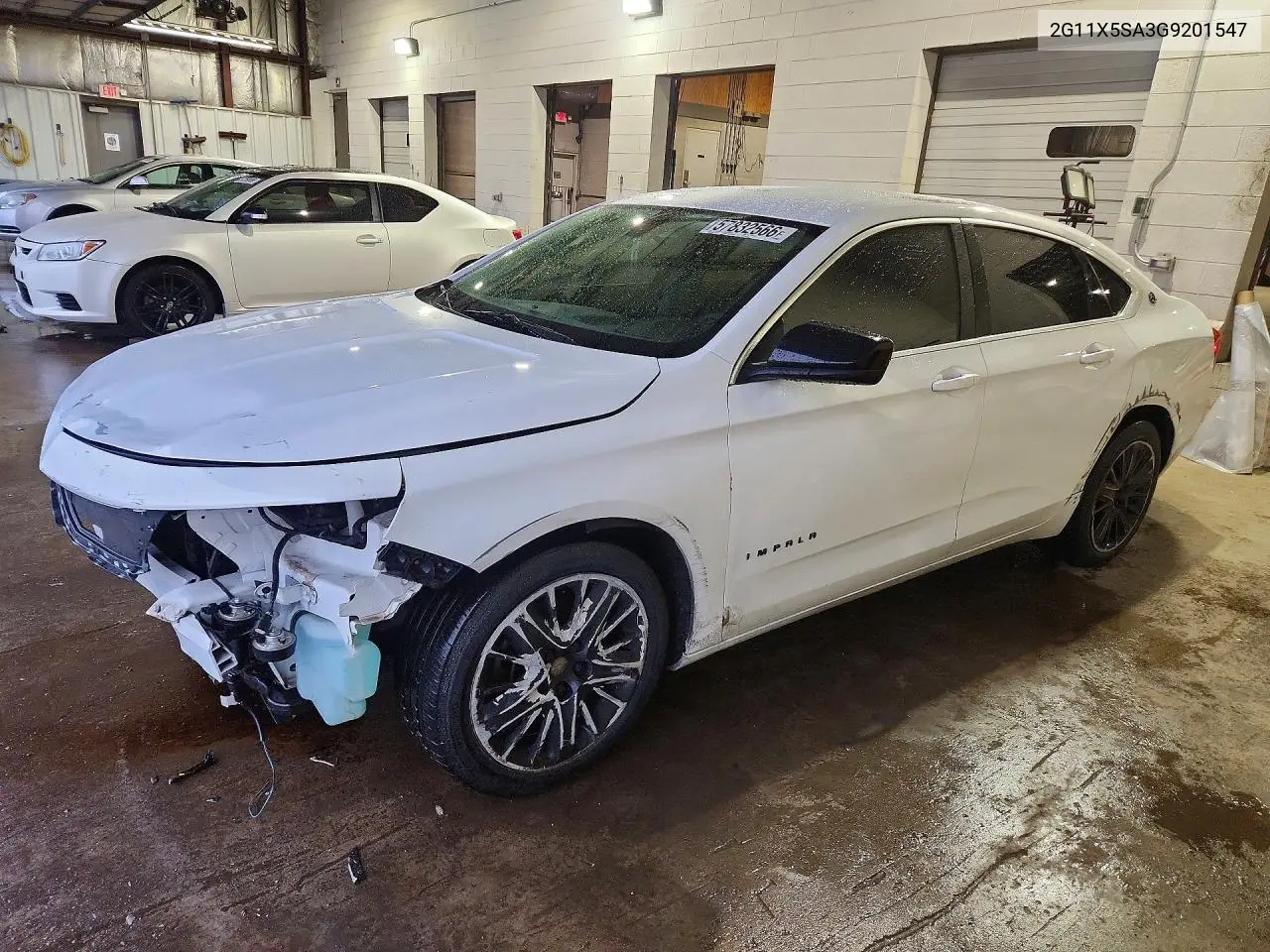 2016 Chevrolet Impala Ls VIN: 2G11X5SA3G9201547 Lot: 57832566