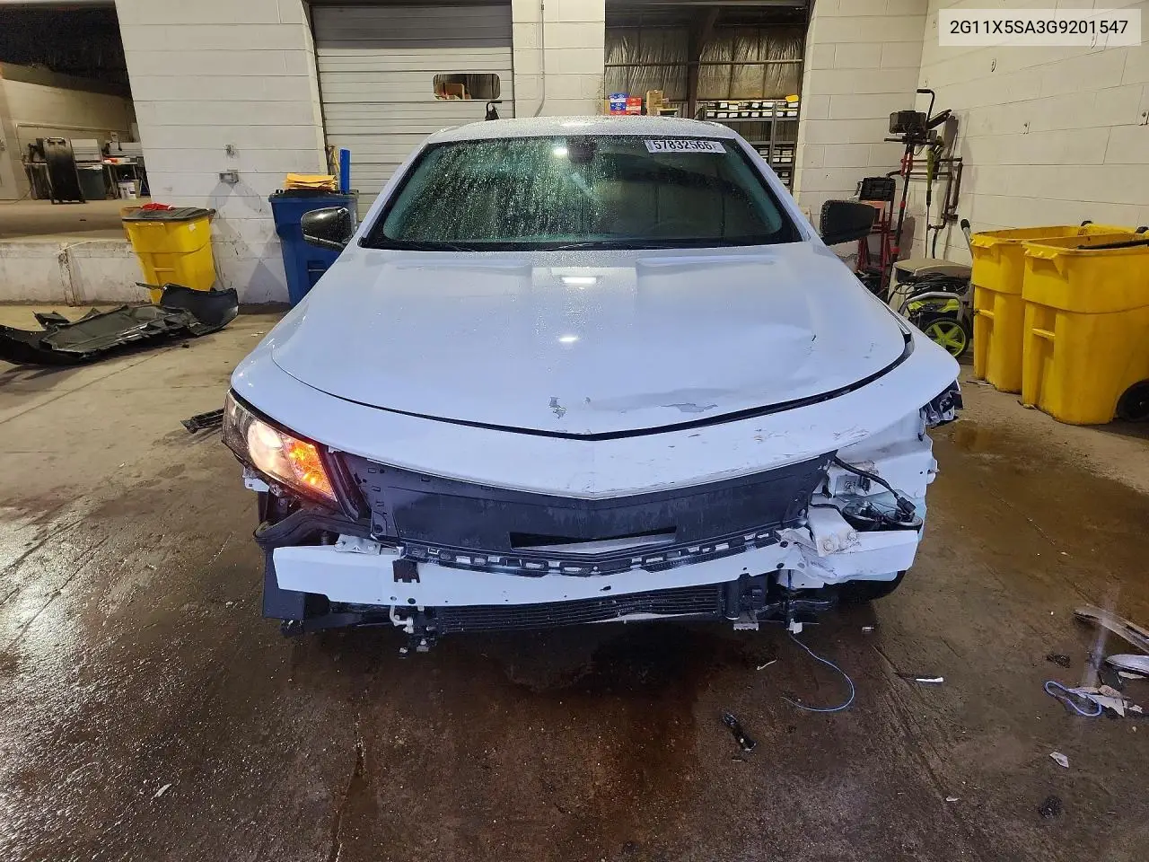 2016 Chevrolet Impala Ls VIN: 2G11X5SA3G9201547 Lot: 57832566