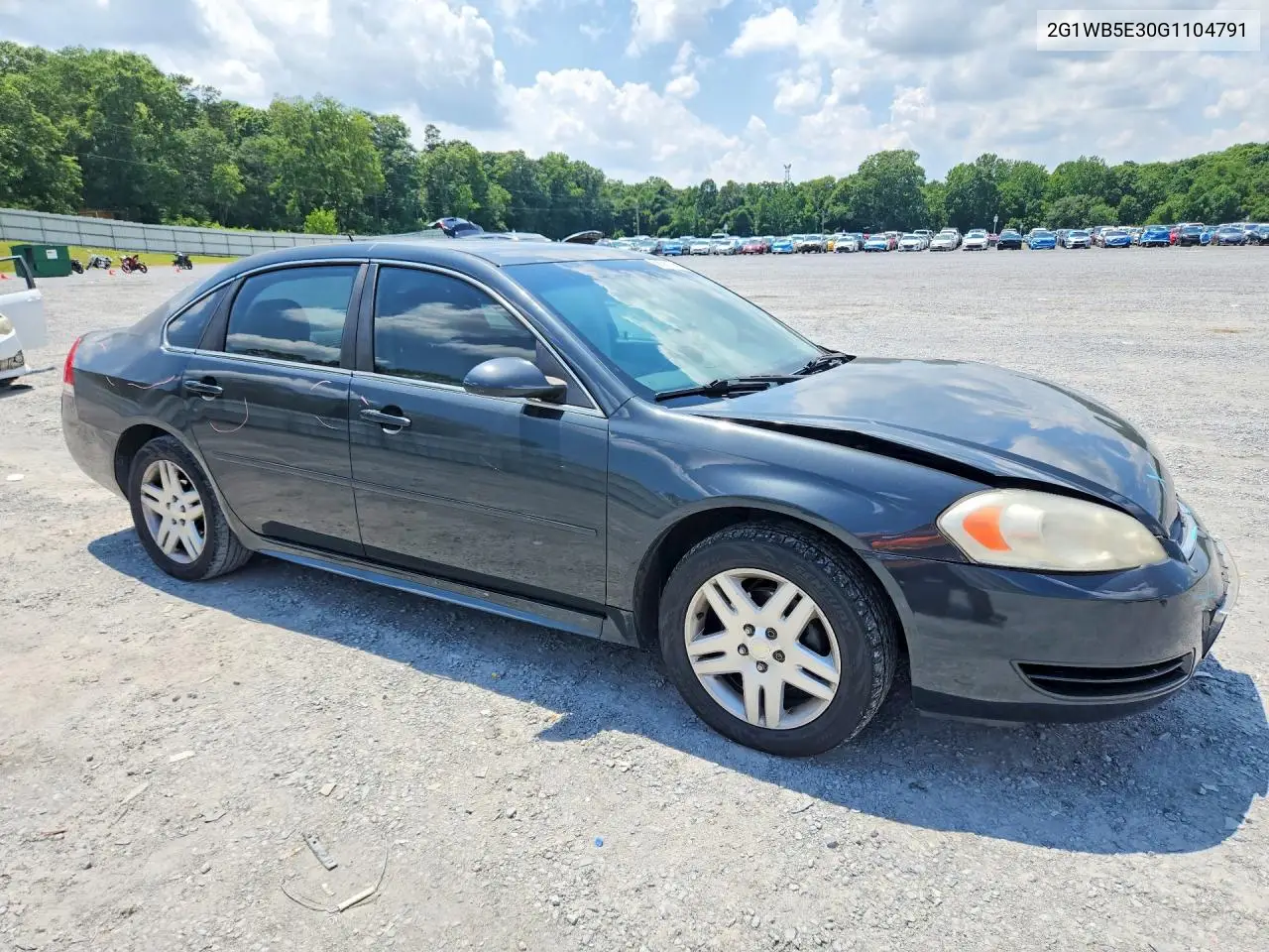 2016 Chevrolet Impala Limited Lt VIN: 2G1WB5E30G1104791 Lot: 58581196