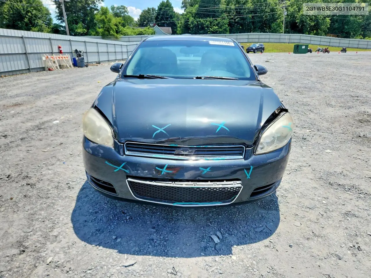 2016 Chevrolet Impala Limited Lt VIN: 2G1WB5E30G1104791 Lot: 58581196