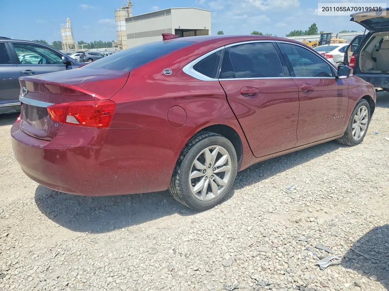 2016 Chevrolet Impala Lt VIN: 2G1105SA7G9199435 Lot: 58783156