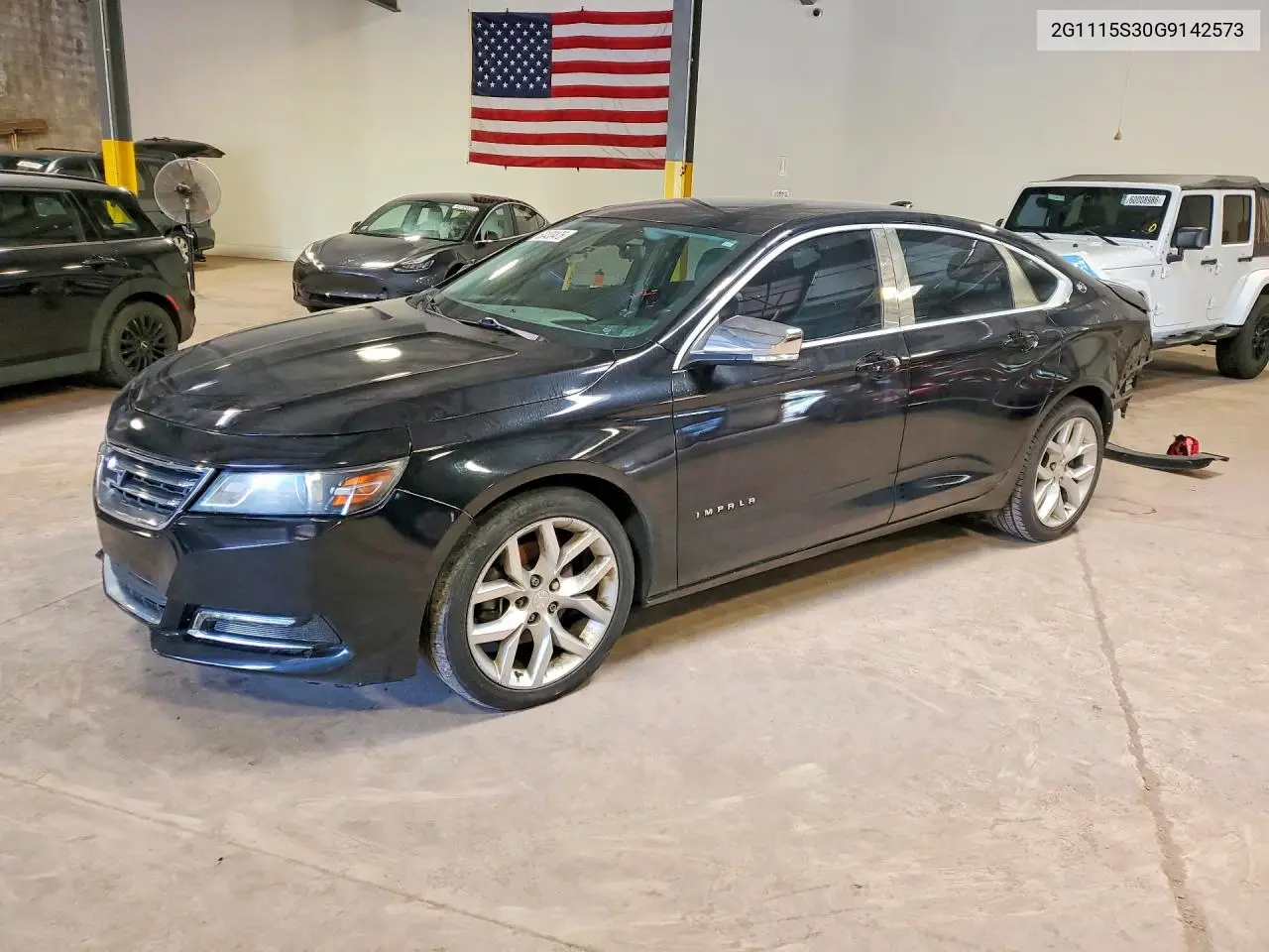 2016 Chevrolet Impala Lt VIN: 2G1115S30G9142573 Lot: 60403476