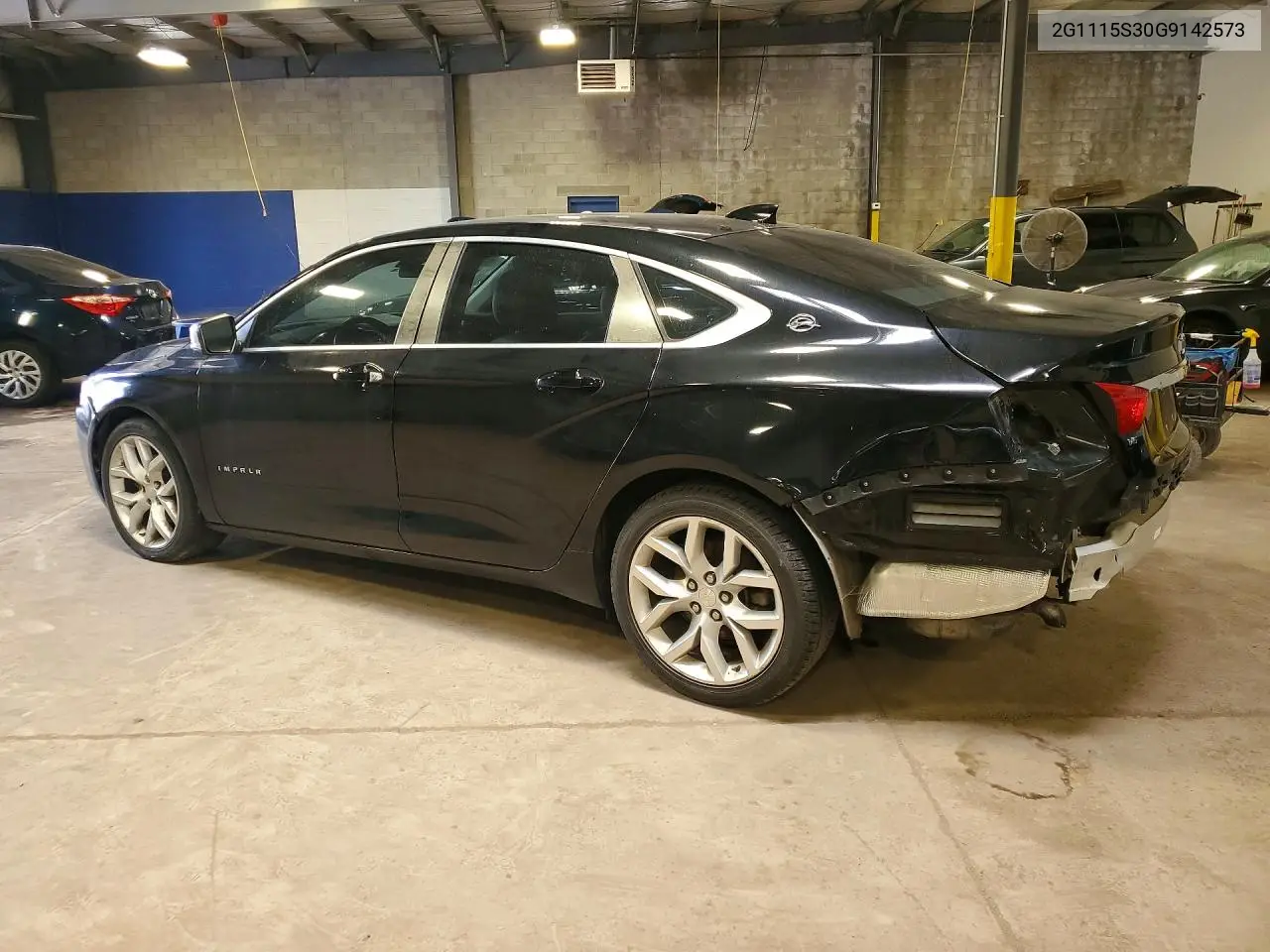 2016 Chevrolet Impala Lt VIN: 2G1115S30G9142573 Lot: 60403476
