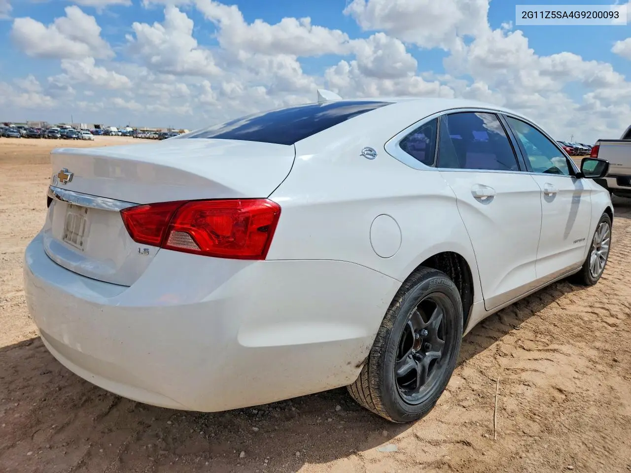 2016 Chevrolet Impala Ls VIN: 2G11Z5SA4G9200093 Lot: 60983336