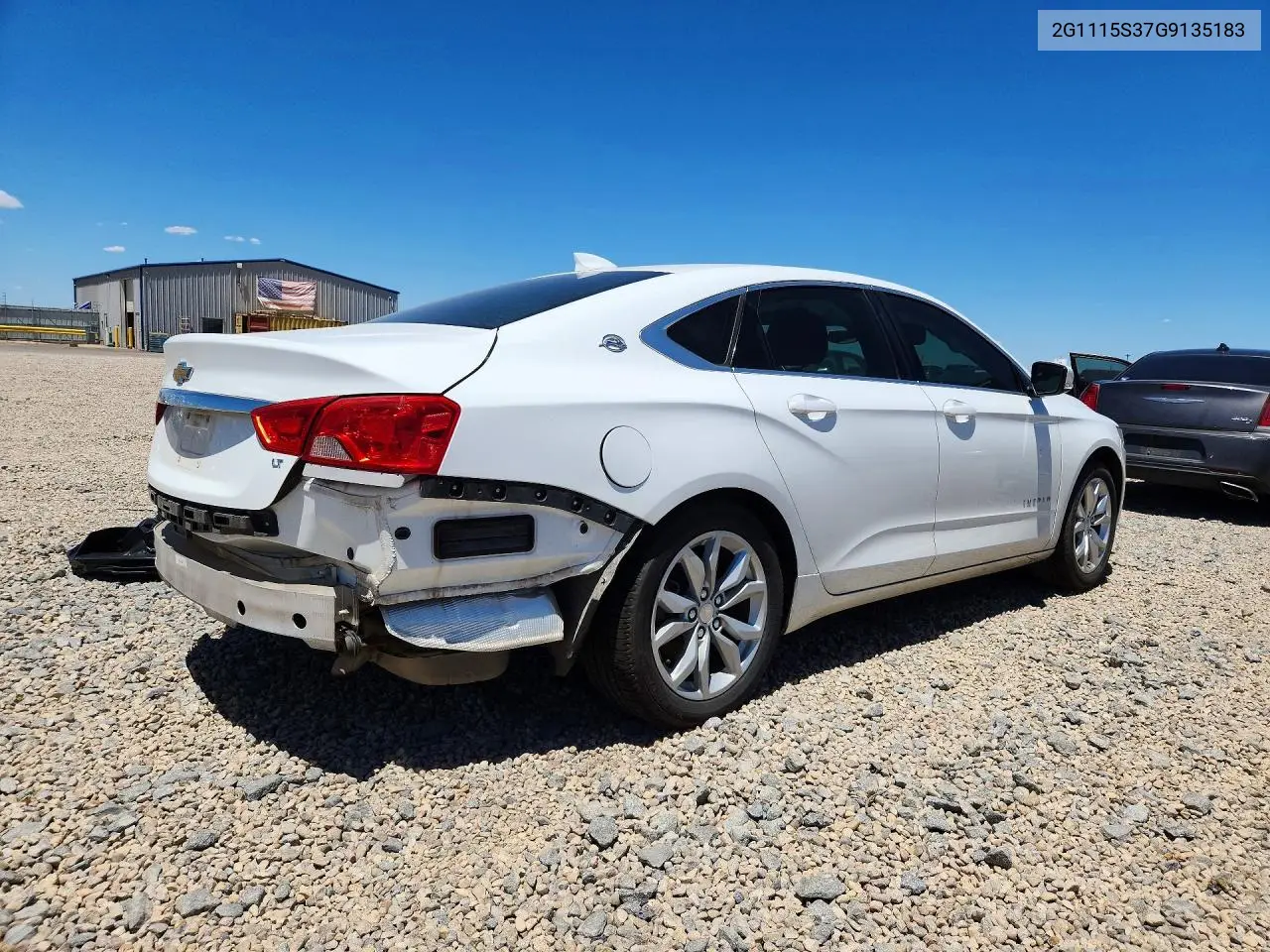 2G1115S37G9135183 2016 Chevrolet Impala Lt