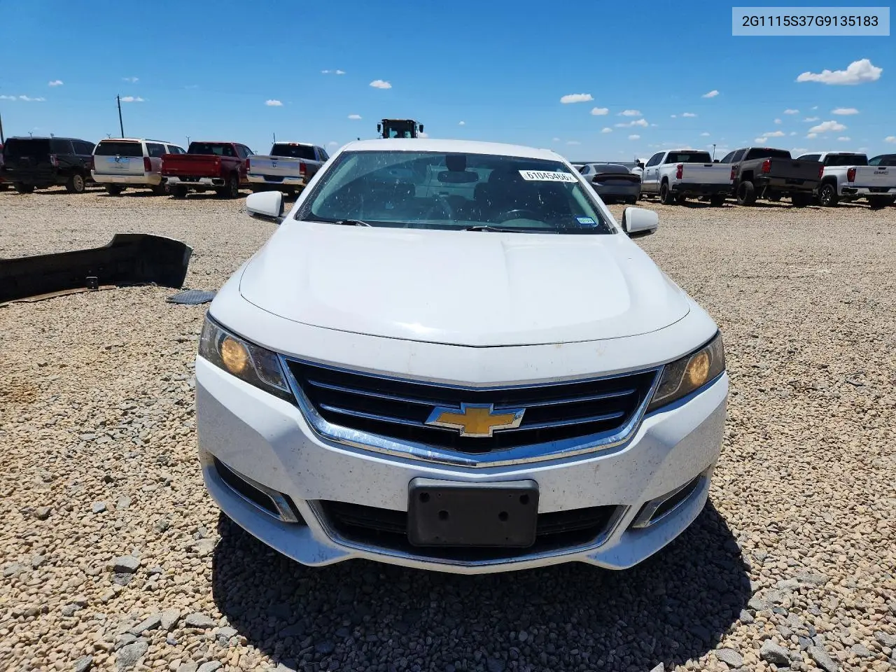 2G1115S37G9135183 2016 Chevrolet Impala Lt