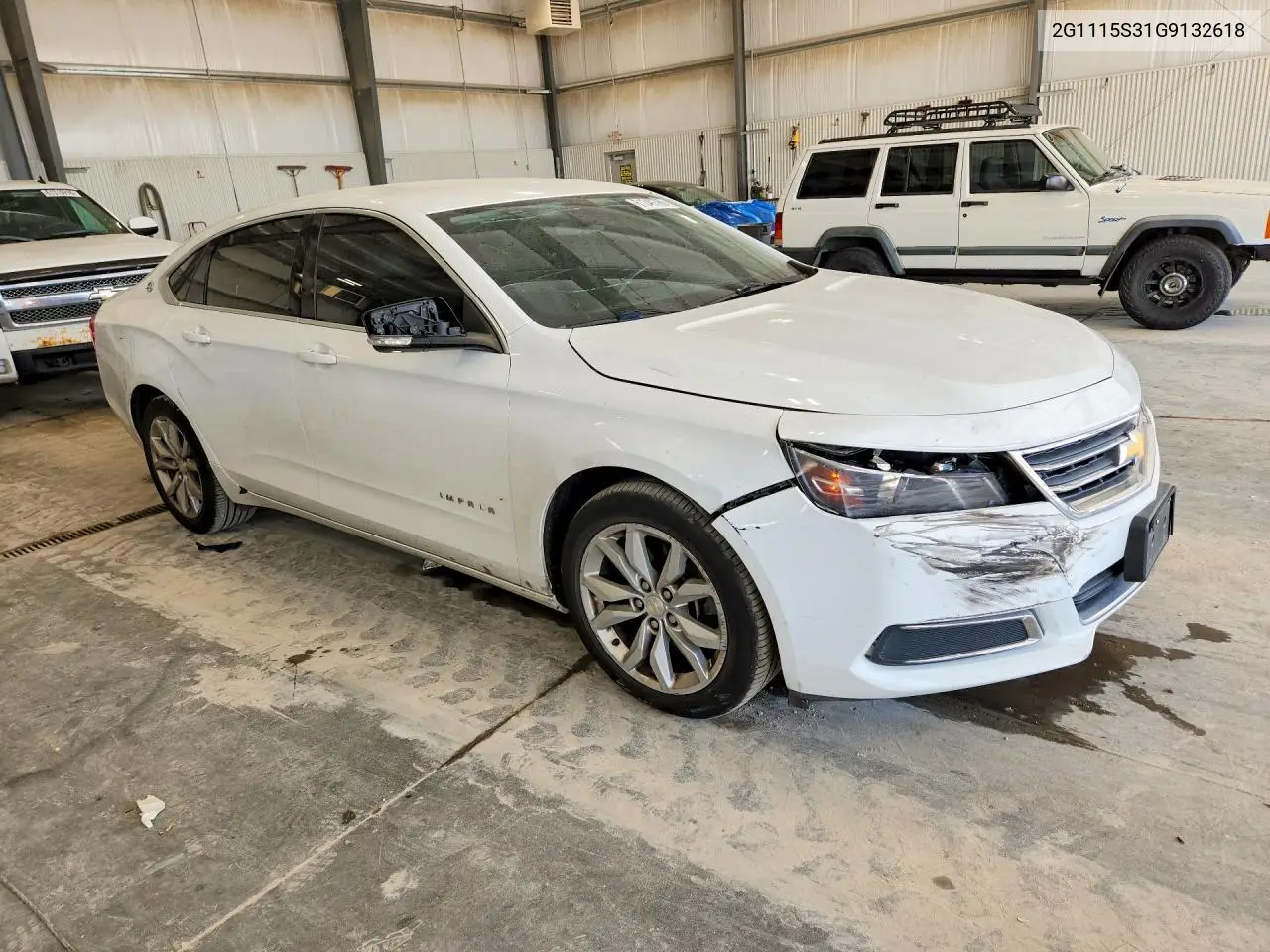 2016 Chevrolet Impala Lt VIN: 2G1115S31G9132618 Lot: 61349796
