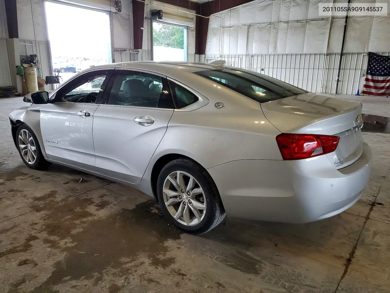 2016 Chevrolet Impala Lt VIN: 2G1105SA9G9145537 Lot: 61389456