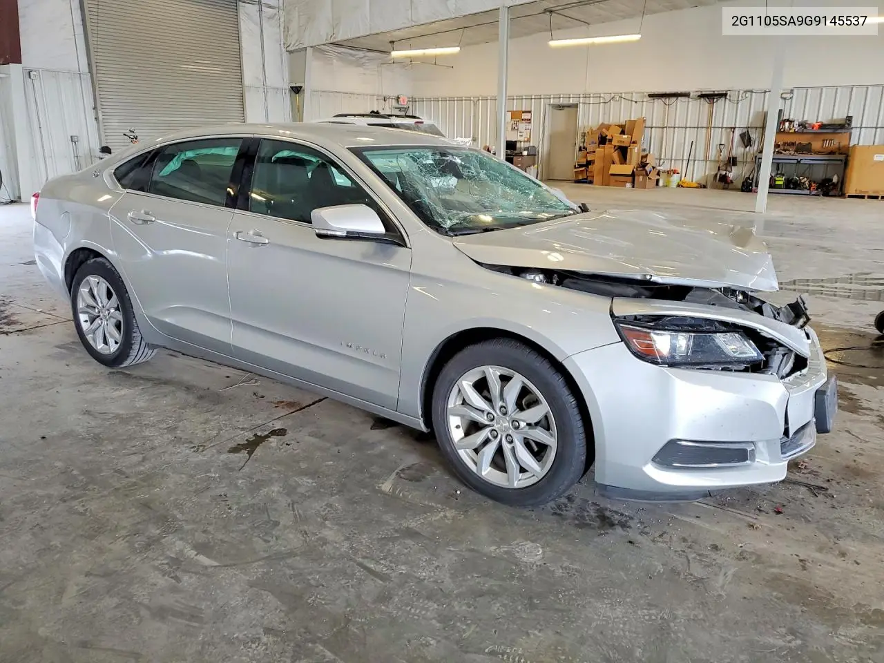 2016 Chevrolet Impala Lt VIN: 2G1105SA9G9145537 Lot: 61389456