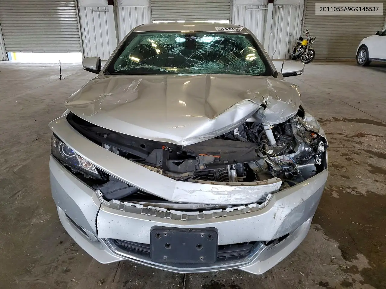 2016 Chevrolet Impala Lt VIN: 2G1105SA9G9145537 Lot: 61389456