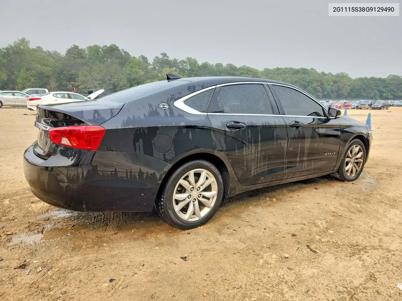 2016 Chevrolet Impala Lt VIN: 2G1115S38G9129490 Lot: 61524646