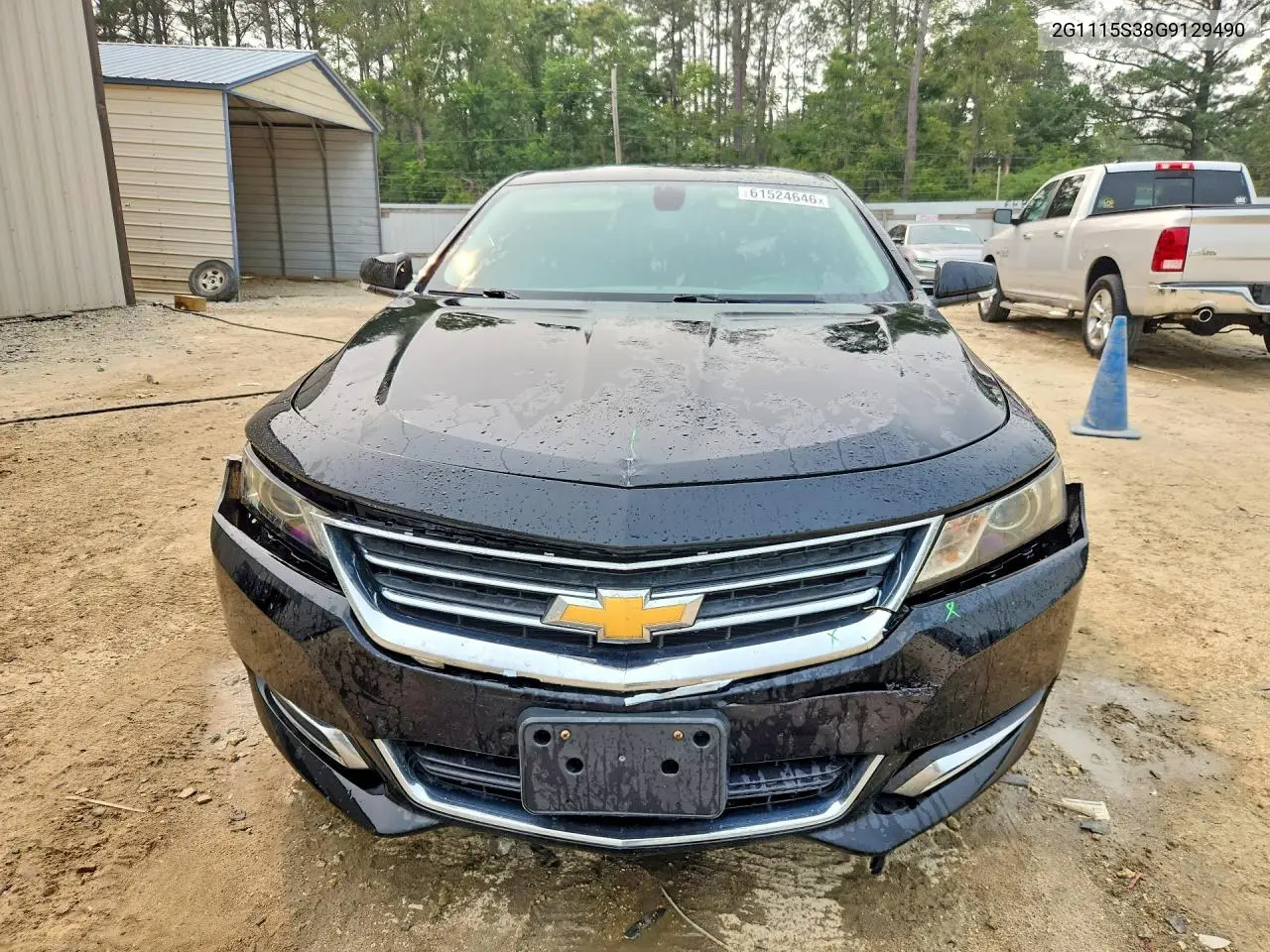 2016 Chevrolet Impala Lt VIN: 2G1115S38G9129490 Lot: 61524646