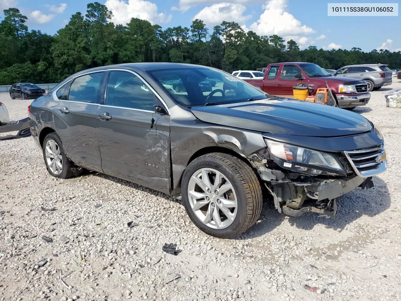 1G1115S38GU106052 2016 Chevrolet Impala Lt