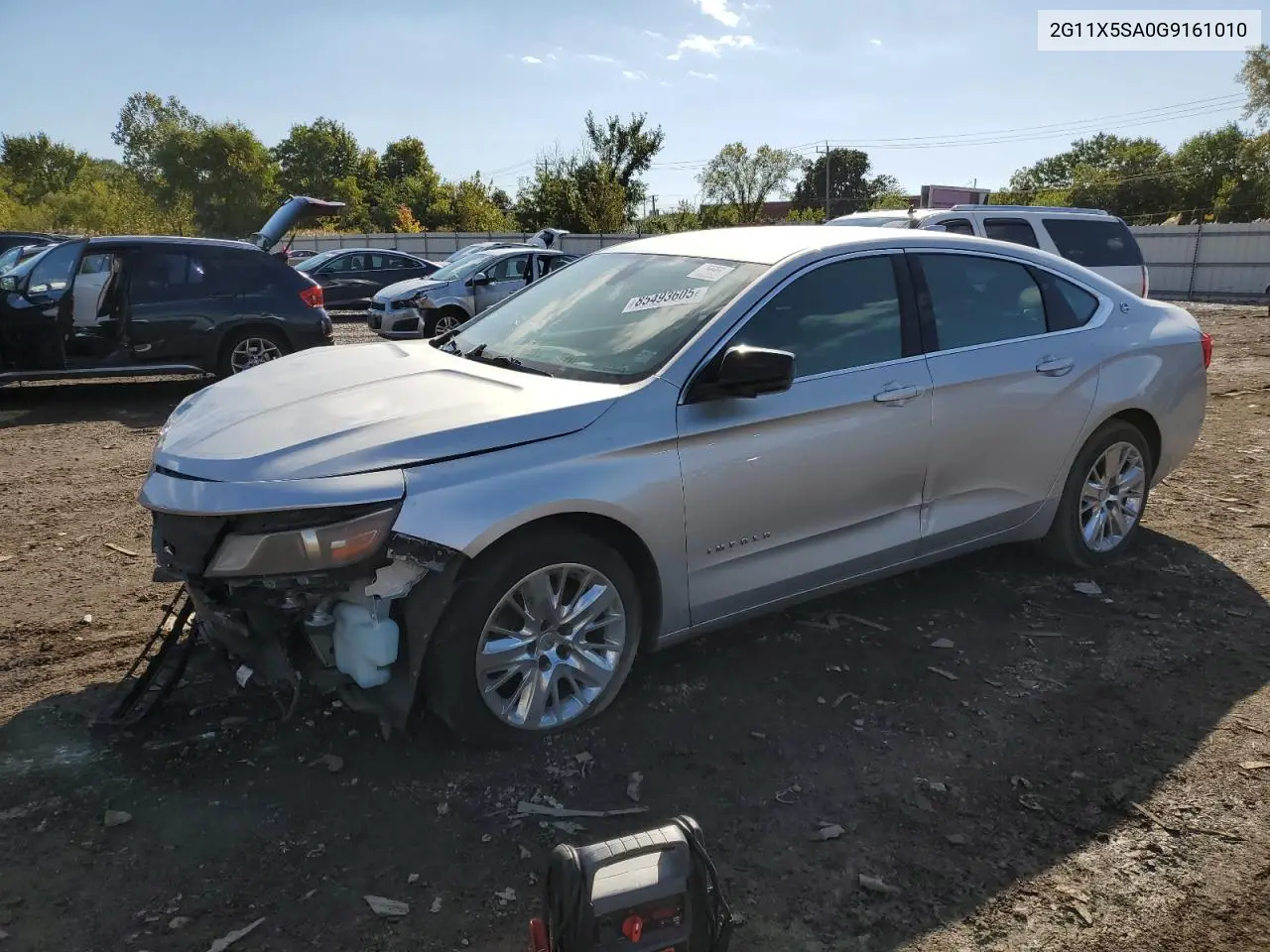 2G11X5SA0G9161010 2016 Chevrolet Impala Ls