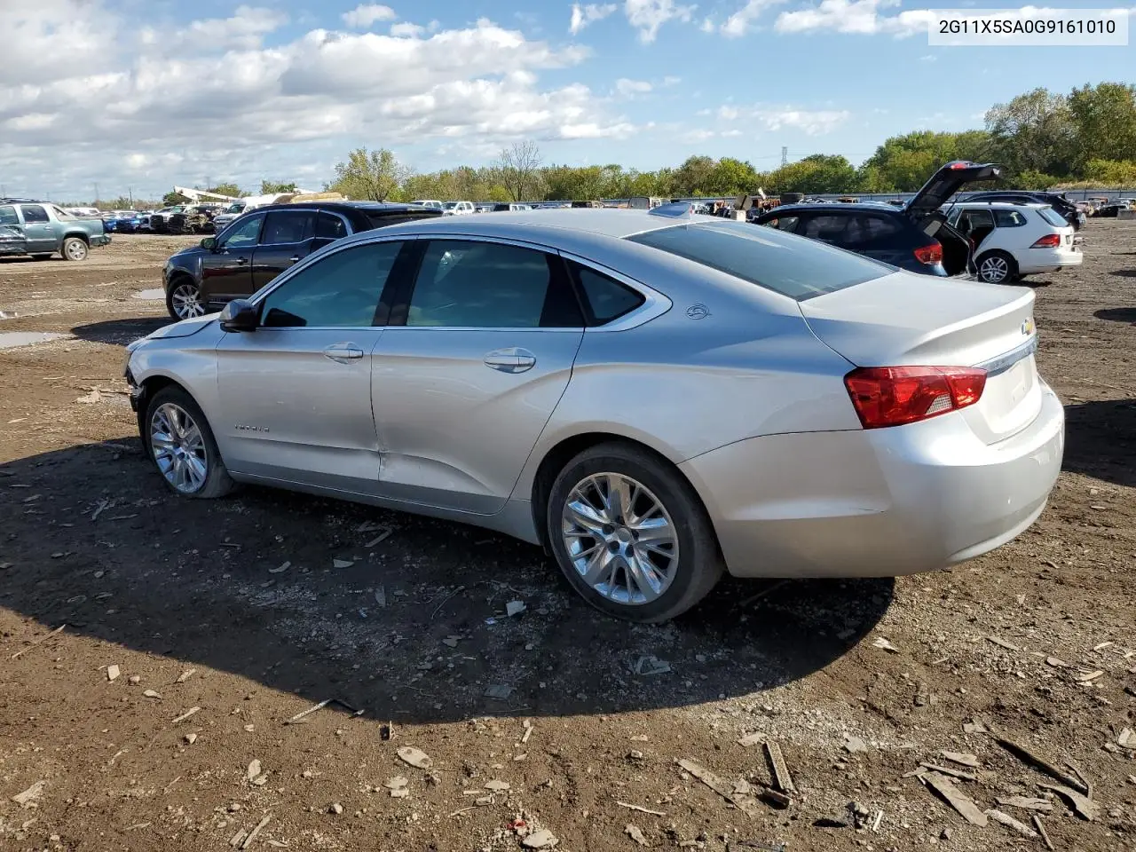 2G11X5SA0G9161010 2016 Chevrolet Impala Ls