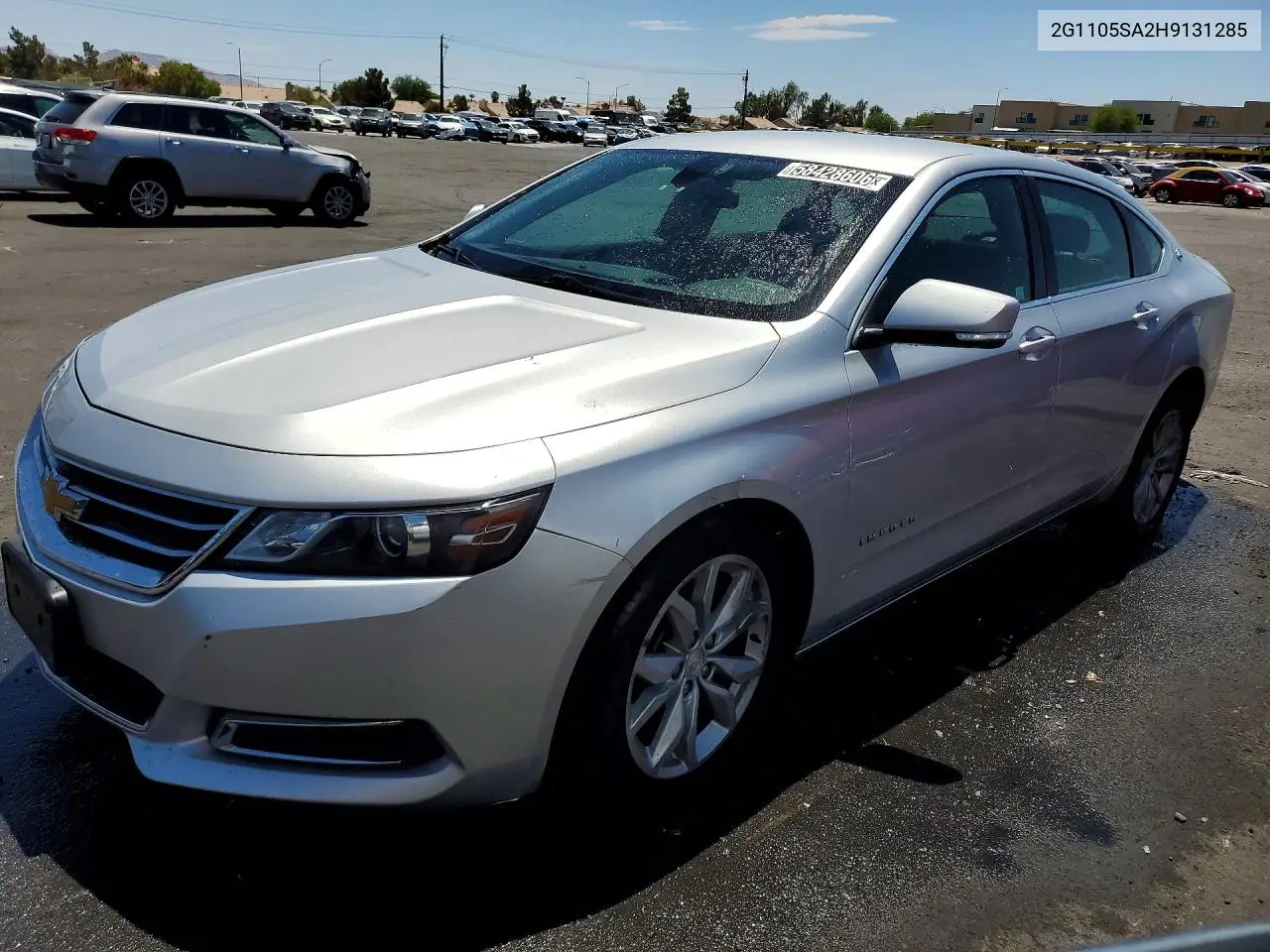 2017 Chevrolet Impala Lt VIN: 2G1105SA2H9131285 Lot: 58428606
