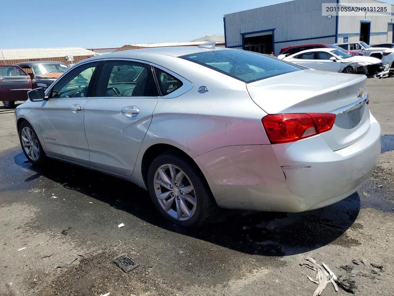 2017 Chevrolet Impala Lt VIN: 2G1105SA2H9131285 Lot: 58428606