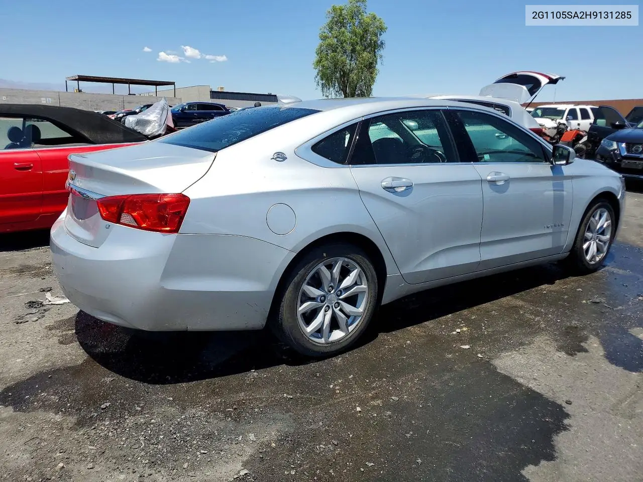 2017 Chevrolet Impala Lt VIN: 2G1105SA2H9131285 Lot: 58428606